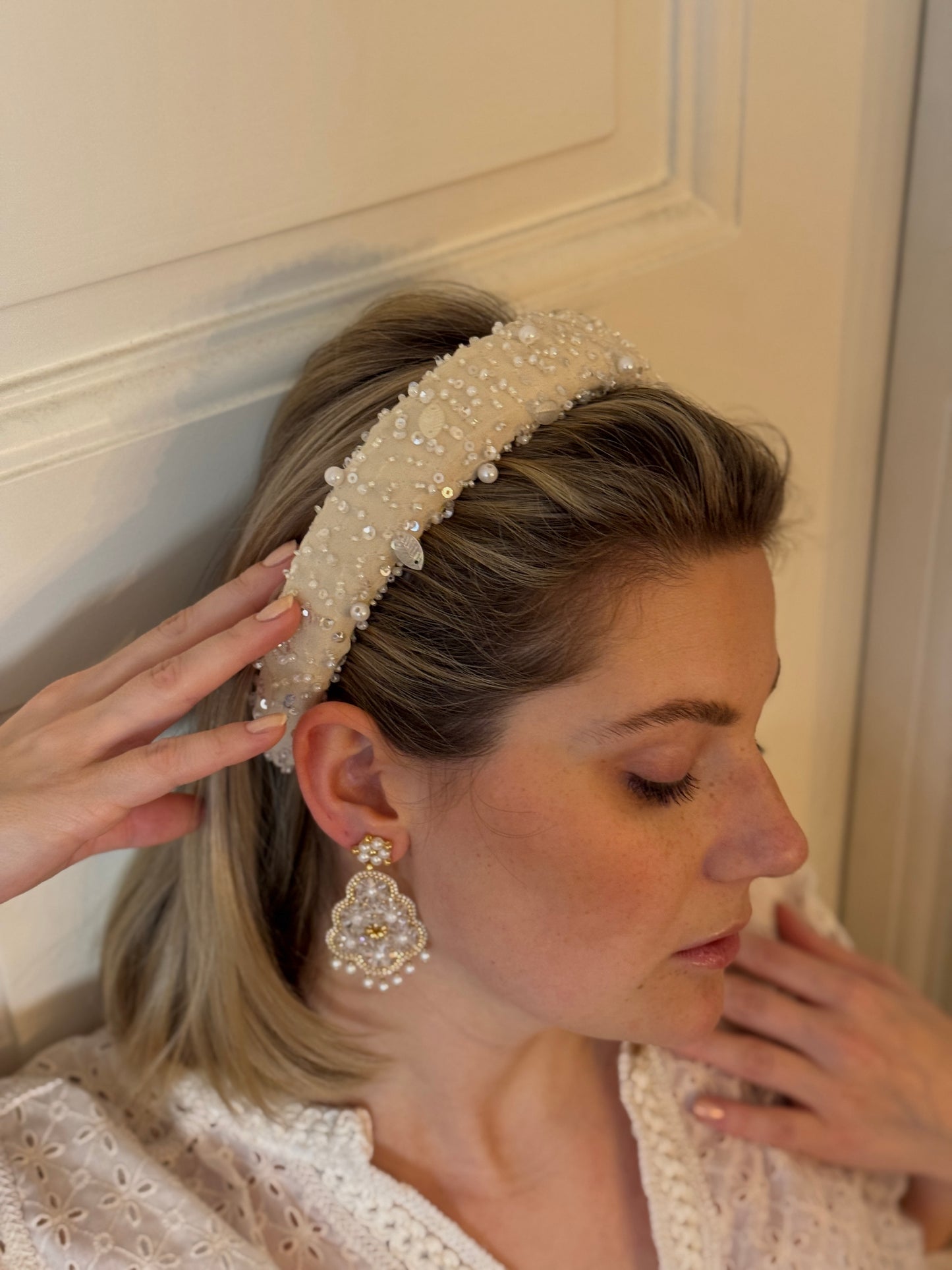 Limited Haarreifen Perlenzauber