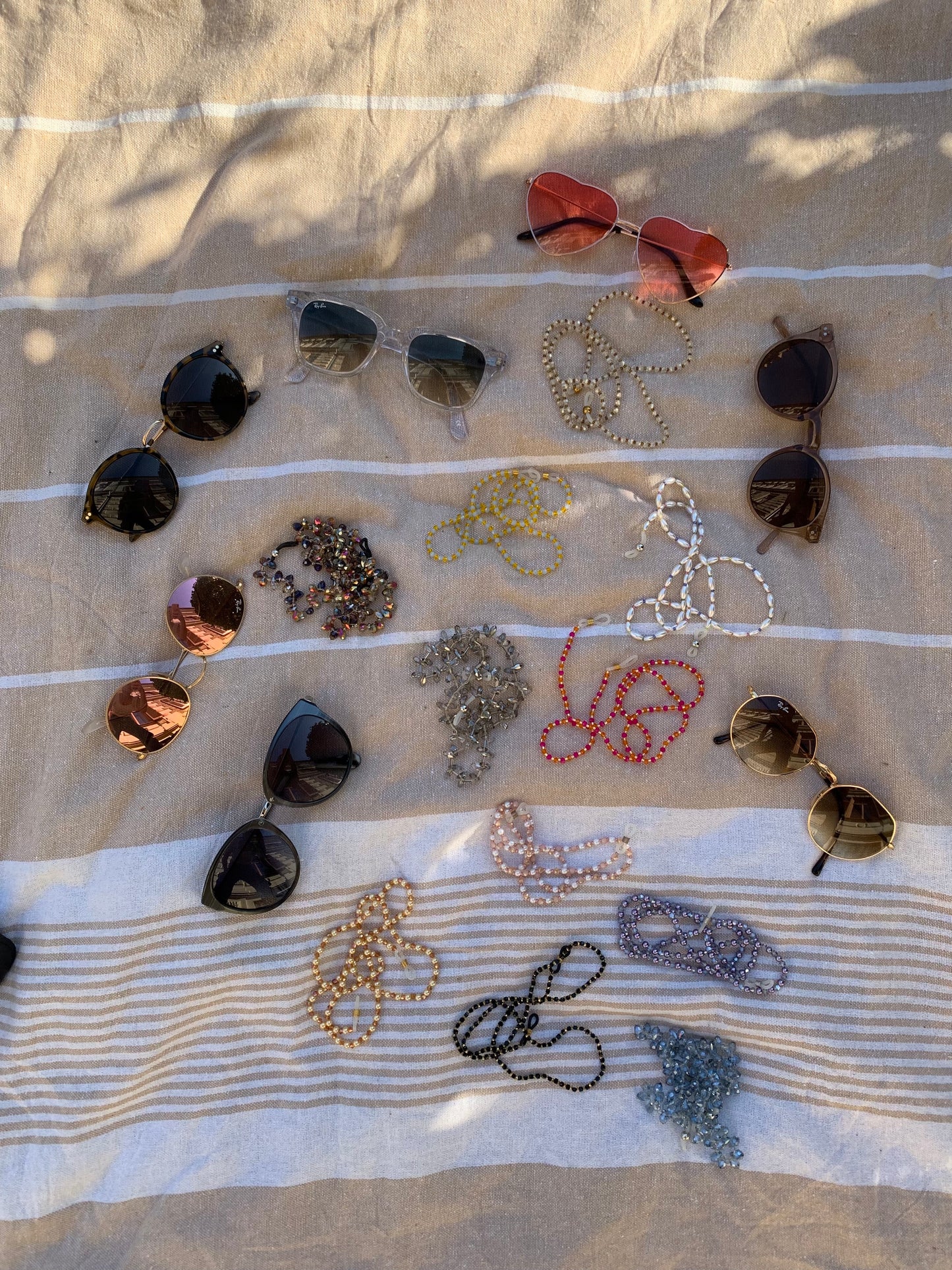 Brillenkette Honeycomb