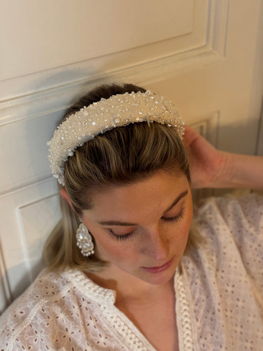 Limited Haarreifen Perlenzauber