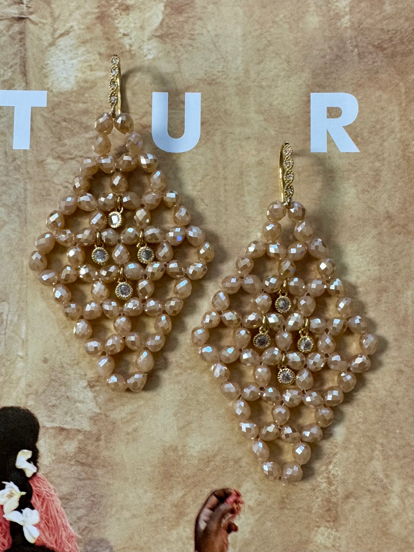 Essential Ohrringe Pink Peach