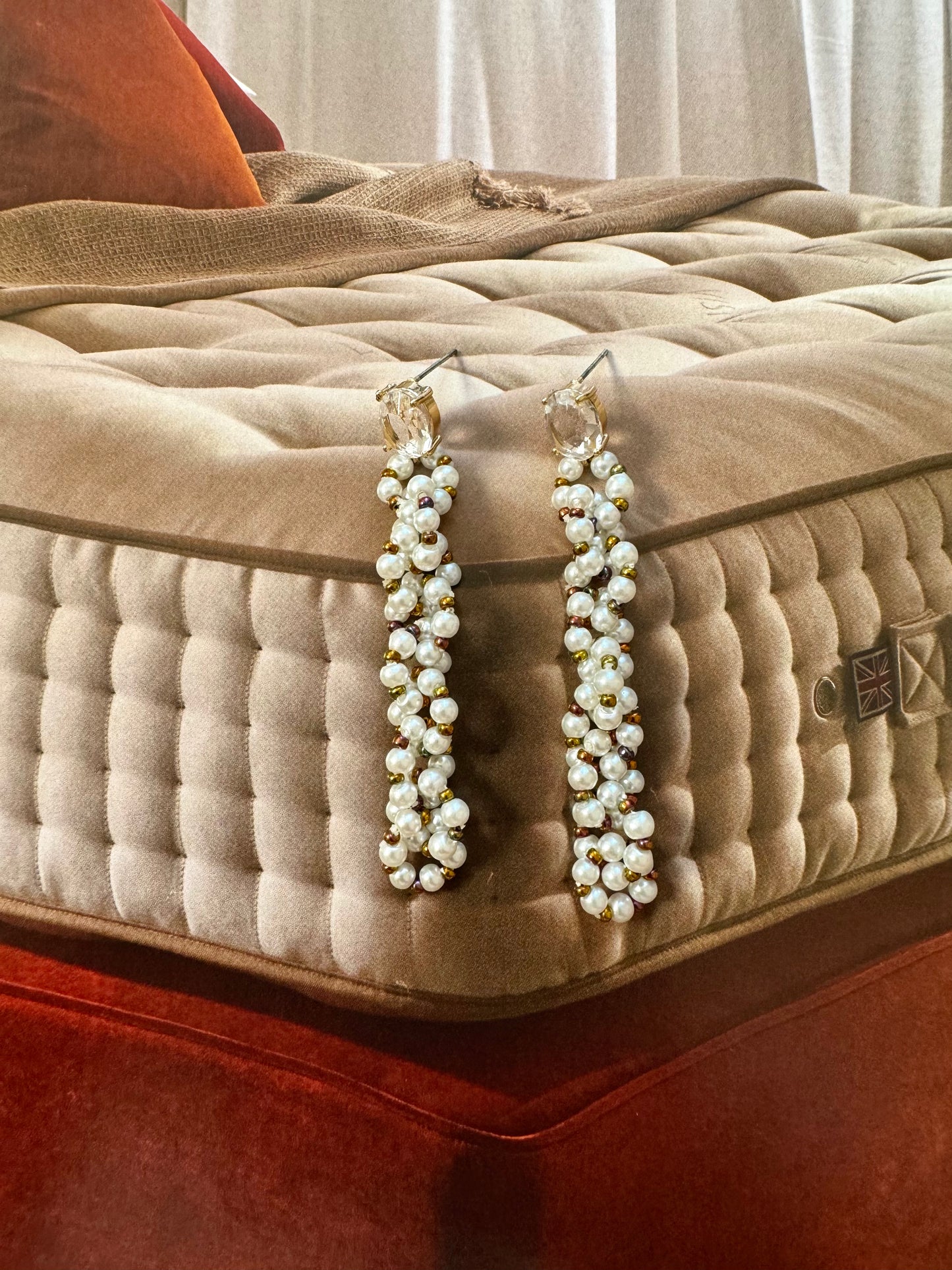 Essential Ohrringe White Glamour