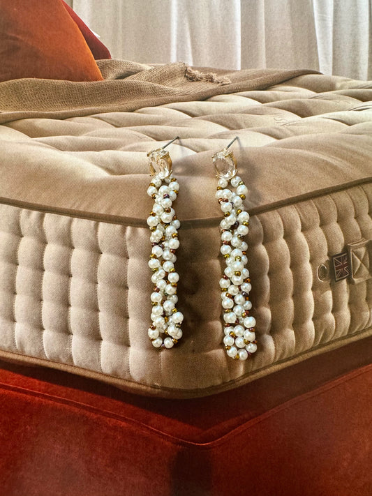 Essential Ohrringe White Glamour