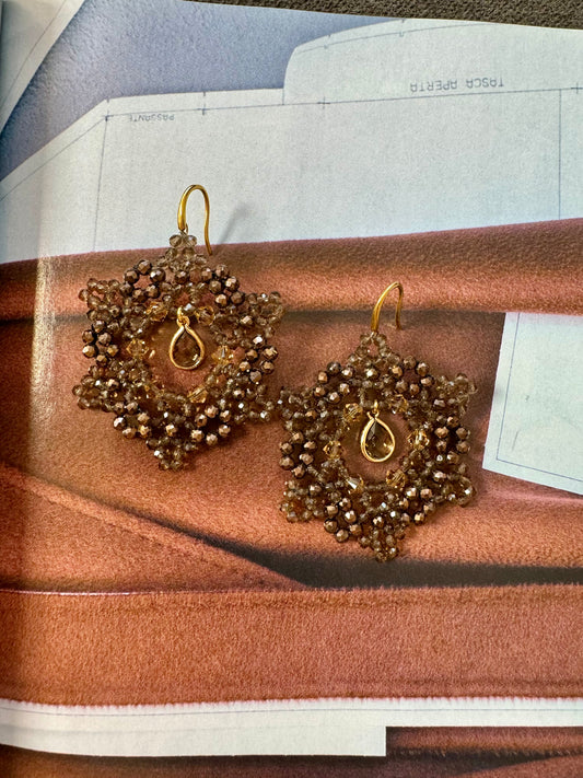 Essential Ohrringe Brown Beauty