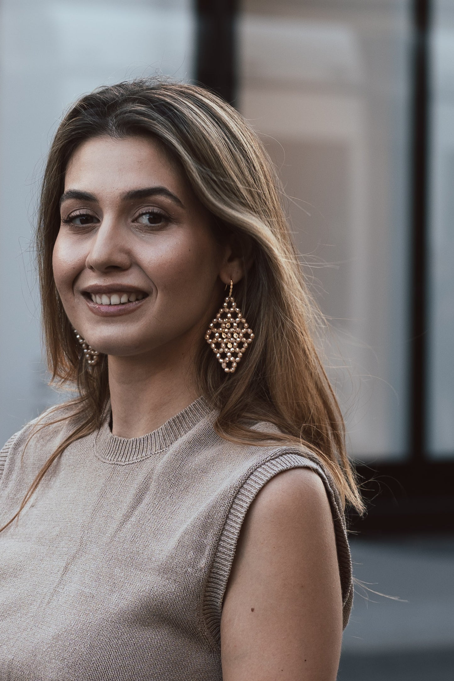 Essential Ohrringe Pink Peach