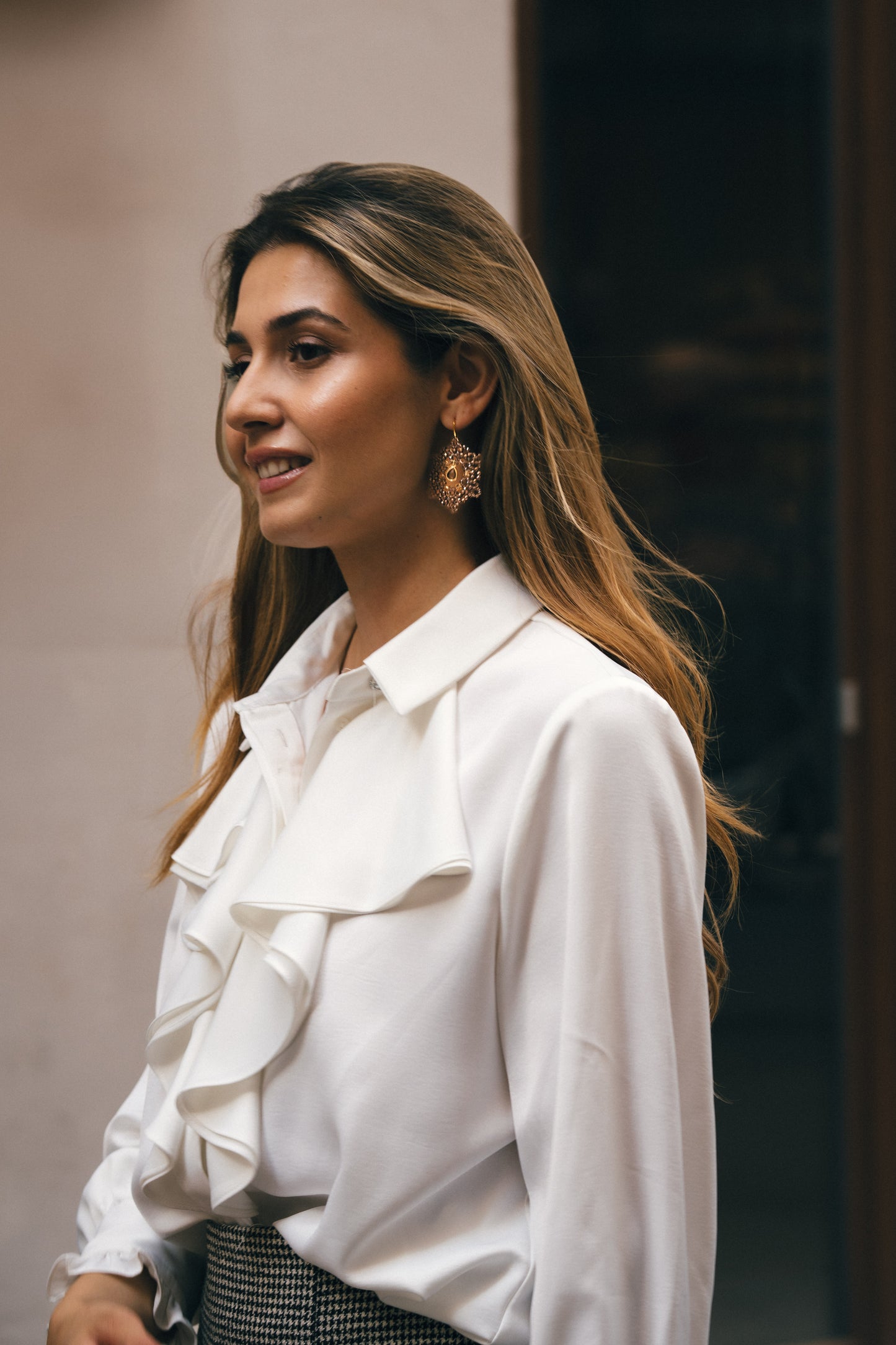 Essential Ohrringe Brown Beauty