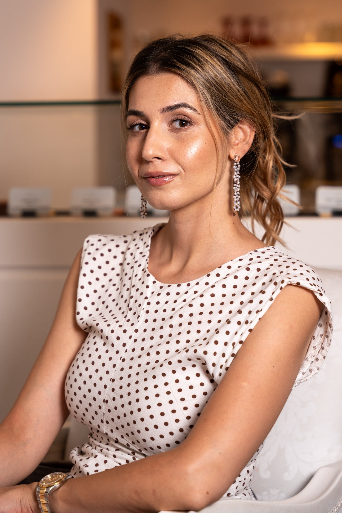 Essential Ohrringe White Glamour